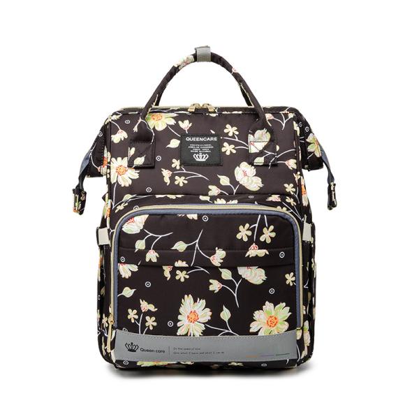 Factory Hot Sell Mommy Outdoor Travel Baby Diaper Bags Large Capacity with Kids Stroller Strap Backpack for Mom Mochila