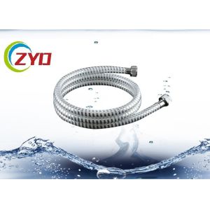 CE Flexible Shower Hose Different Color Optional 120 - 150mm Length Custom