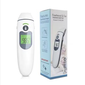 Cheap 1 Second Instant Accurate 3 Color Backlight Baby Thermometer With Fever Alarm for sale