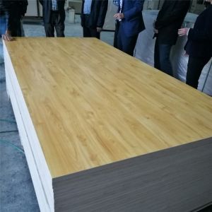 E1 Glue Poplar Core White Faced Plywood Sheets For Furniture