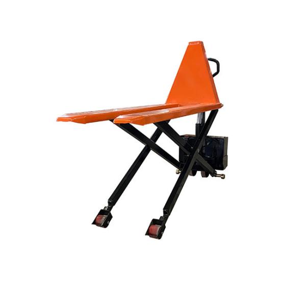 CE Manual Scissor Lift Tables Lifting Height 31.50in Scissor Lift Pallet Jack