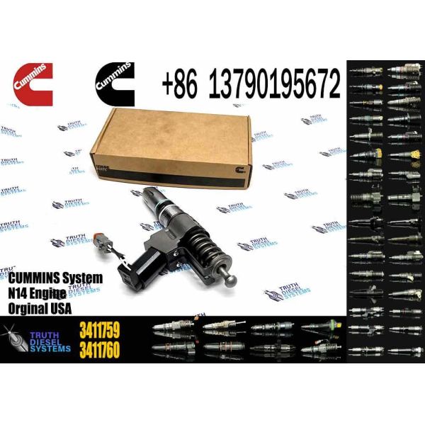 Genuine High Quality Common Rail Injector Diesel Fuel Injector 3411765 3411766