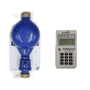 STS Prepaid Water Meter with Wireless Communication RF LoRa 12 Flow Rate and 34