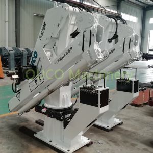 Electrical 360 Degree 8m Marine Knuckle Boom Crane
