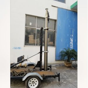 21m Lockable Pneumatic Telescopic Mast 10kg payloads NR-4000-21000-10L antenna