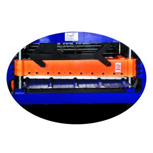 Small Type Roof Panel Roll Forming Machine, Galvanized Sheet Metal Roof Making