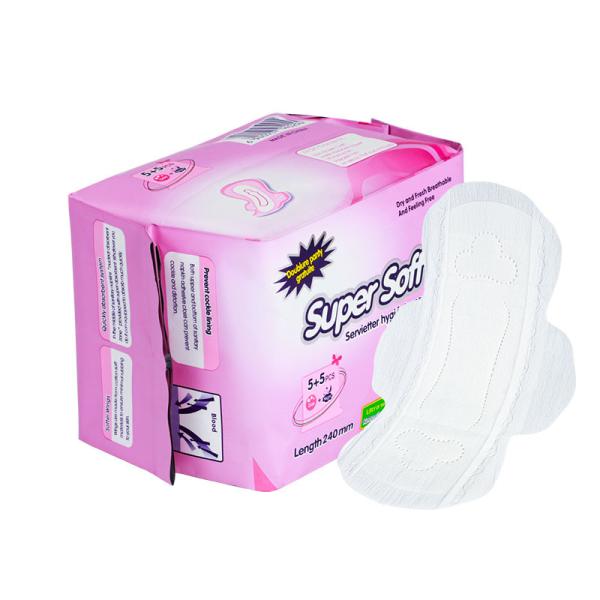 Free Sample OEM / ODM Service Japan SAP Soft White Lady Napkin Sanitary Pads For