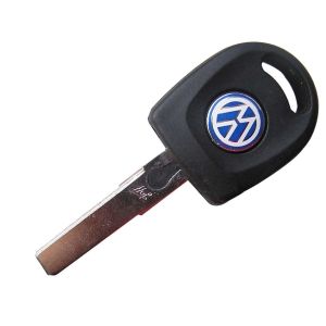 VW Transponder Key with Light 46 locked chip inside