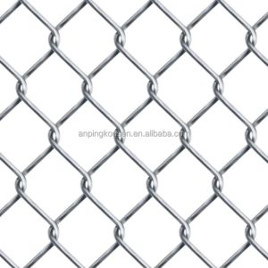 Metal Frame 5 Foot Plastic Coated Chain Link Fencing with and Low Carbon Steel