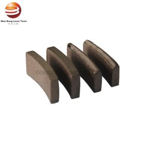 Smooth Cutting Roof Top Flat Top Diamond Core Bit Segments for Reforced Concrete