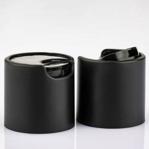 High Quality 28/410 Matte Black ABS Bottle Top Cap For Plastic Bottle Economical