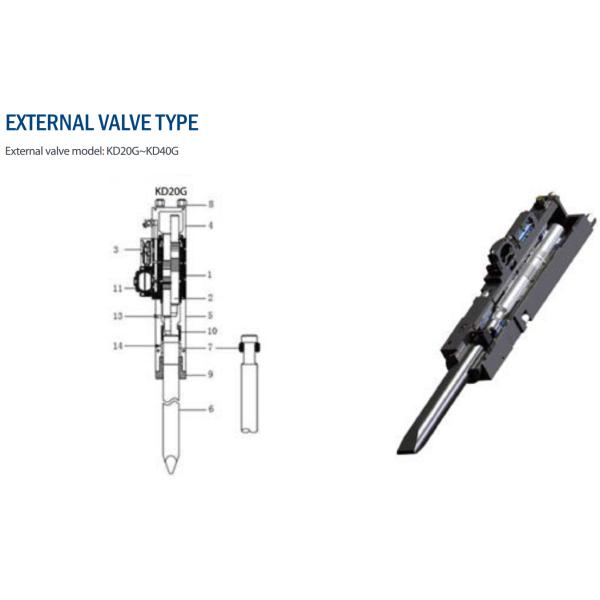 HB15G HB15G HB20G HB30G Furukawa Breaker Parts Hydraulic Breaker Piston