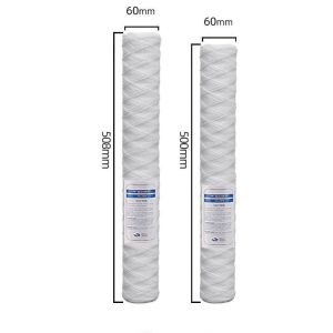1 KG Weight 3 Micron String Wound Sediment Water Filter for Water Purification