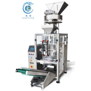 1kg Coffee Vertical Filling Machine 500-1000g Wheat, Sorghum, Corn Metering Cups Vertical Form Fill And Seal Machine