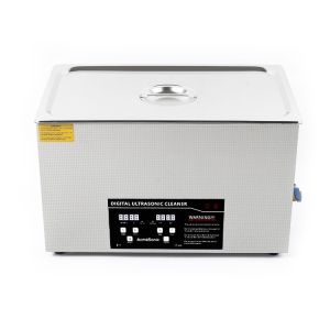China Professional SUS304 Digital Ultrasonic Cleaner 600W Stainless Steel Tank Adjustable Timer 0~30min on sale