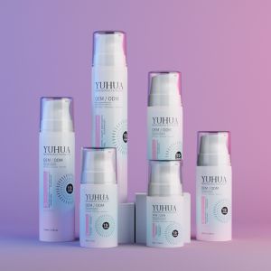 Round Lotion Shampo Bottle Plastic Foam Bottle For Facial Cleaning