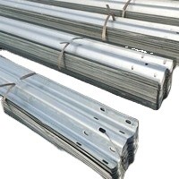 Hot Galvanized and Cold Rolled Highway Guardrail Post and Spacer for AASHTO M