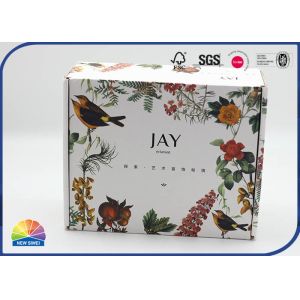 Cosmetics Packaging Corrugated Mailer Box CMYK Eco Friendly Matt Lamination