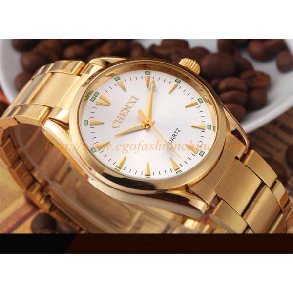 006A IPG Full Gold Watch Wholesale Luxury Men Watch Stainless Steel Quartz Analog Watches
