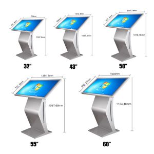 LCD Digital Signage And Interactive Kiosks 43 55 65 Inch