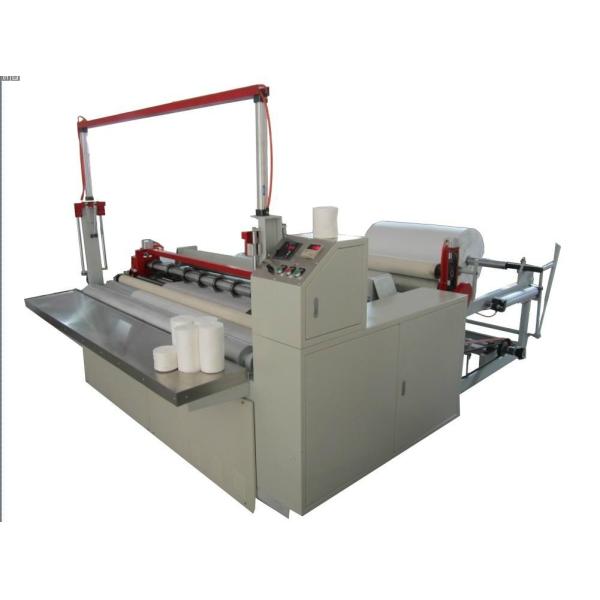 5M - 120M / Min Paper Slitting Rewinding Machine Dead Weight Type Surface