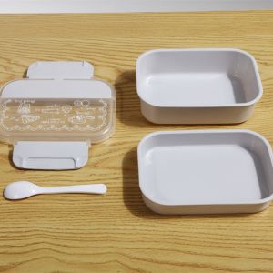 Pink Plastic Lunch Boxes Microwave With Tableware Container