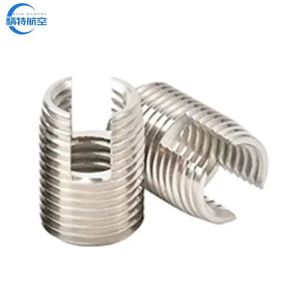 Cheap Rotation Direction Right Rotation Three Hole Threaded Insert Ss303 Metric 302 Thick Wall Self Tapping M5 Thread Insert for sale