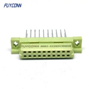 13mm DIN41612 Connector 2 Rows 20Pin Vertical Terminals Female Eurocard