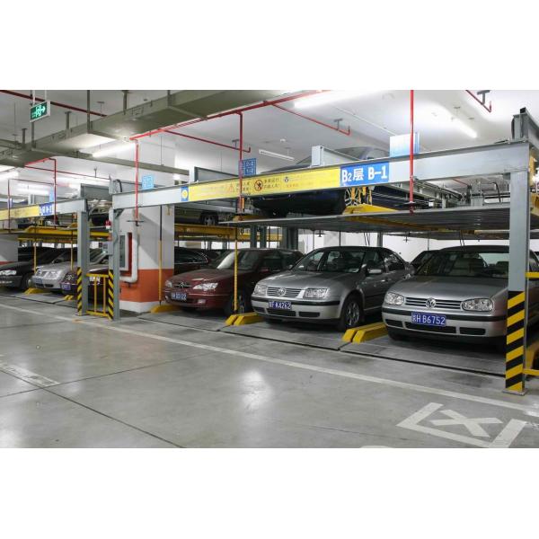Puzzle Car Parking System 2 Levels Vertical Horizontal Auto Parking System