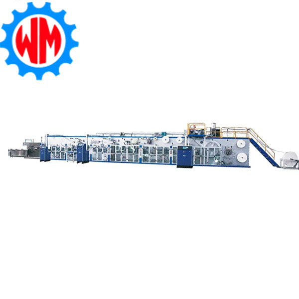 Quality Full Servo Semi Servo Diaper Production Plant Customized Pull Up Diaper Machine wholesale