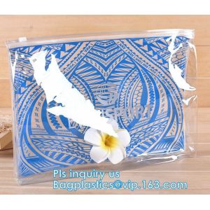 China Zipper Plastic bag for nail clipper Packing, slider zipper on top side gusset pvc packaging pouch, promotional prices sl on sale