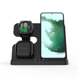 China Foldable Flat Wireless Charger Indicator Light Fidget Spinner Light 5V/2.1A Input on sale