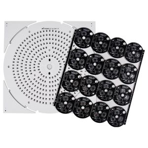 Custom OSP Routing Beveling LED Aluminium PCB Board Aluminum Base