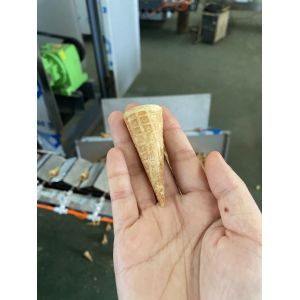 PLC 7000pcs/H Automatic Rolled Sugar Cone Making Machine