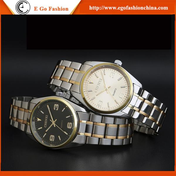 Quality 003A Two Tone Color Goldedn Watches Luxury Watch for Man Unisex Watch Steel Quartz Watches wholesale