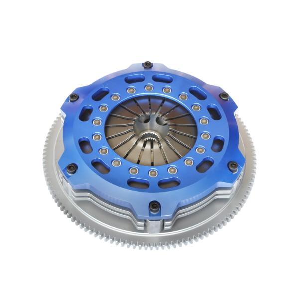 Twin Plates High Performance Racing Clutch Kit For Toyota 2UR 3UR 225mm Friction
