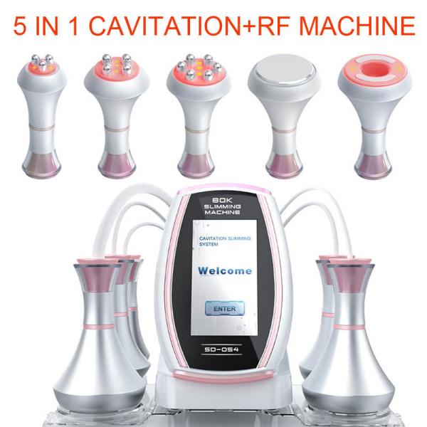 50W Vacuum Cavitation Slimming Machine 5 In 1 80K RF Ultrasonic Cavitation