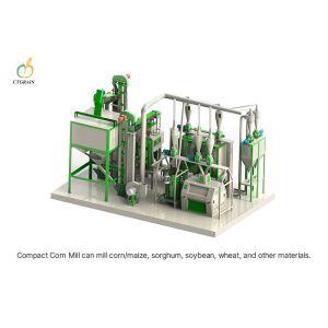 Wheat Corn 60TPD Fully Automatic Flour Mill Plant