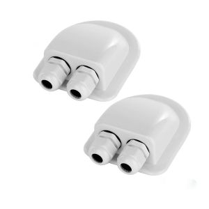 China Waterproof IP68 ABS Solar Cable Entry Box with 6mm to 12mm Double Cable Entry for Solar Panel Installation on sale