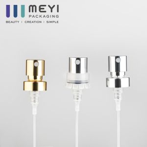 Two Shiny Colors Aluminum Perfume Spray Pump For Luxury Perfume Bottles