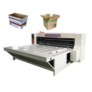 2400 Model Rotary Die Cutter Machine , Corrugated Board Cutting Machine Semi