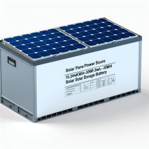 Solar Panel Power Source 10.24kWh-30kWh Solar Storage Battery For Sustainable