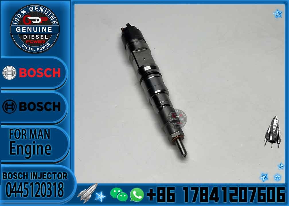 0445120318 common rail diesel fuel injector Yuchai YC6J Ruichi 0445120318 for