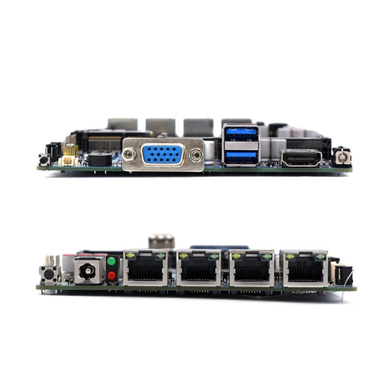 Intel® Bay trail quad cores J1900 NANO Motherboard 4 LAN firewall pc motherboard