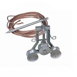 Conductor Earth Grounding Wire Cable Pulley Block Aluminum Material For Power