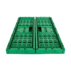 Mesh Style Chicken Basket Turnover Plastic Box Crate for Poultry Handling and