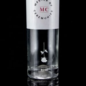 Custom Bottle 750ml White Spray Paint Whisky Vodka Empty Glass Bottle With Cork