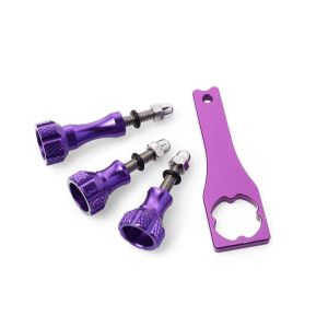 CNC Aluminum Fish Bone Wrench Nut Thumb Camera Screw Knop Spanner Tool For GoPro