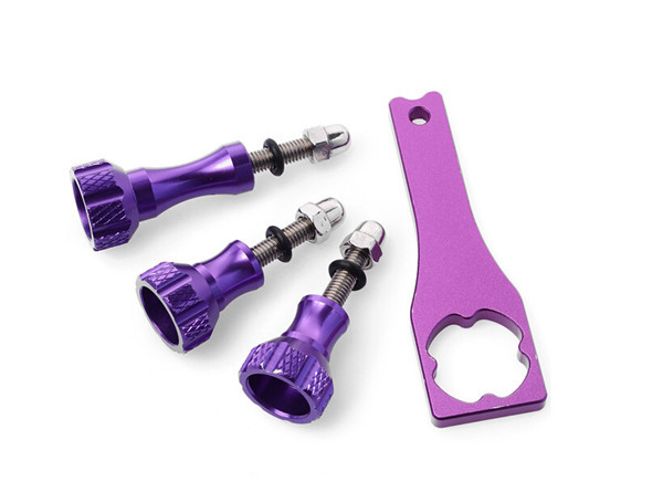 CNC Aluminum Fish Bone Wrench Nut Thumb Camera Screw Knop Spanner Tool For GoPro