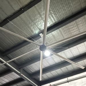 24ft Aluminum Magnesium Alloy HVLS Industrial Ceiling Fan For Warehouse High